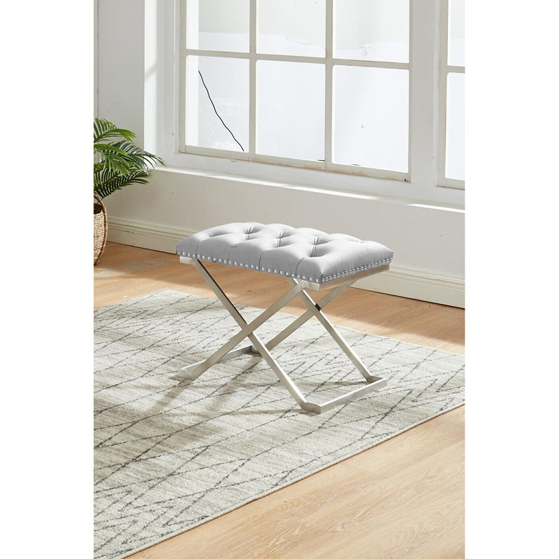 Repose-pieds Brame Imperial, Beige, Argent