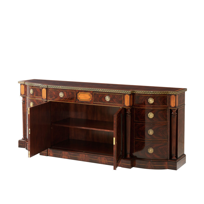 English Cabinet Maker 89.5'' W Sideboard