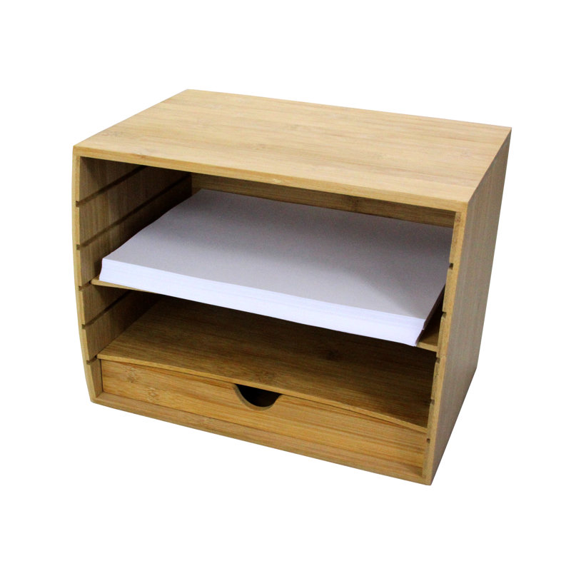 Bonilla Bamboo File Organiser