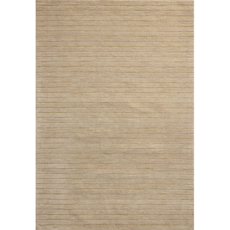 Chris Loves Julia x Loloi Henry Beige / Wheat Area Rug, Rectangle 7'9" x 9'9"