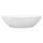 Ebern Designs Branae 400mm L x 1200mm W Ceramic Oval Sink with Overflow