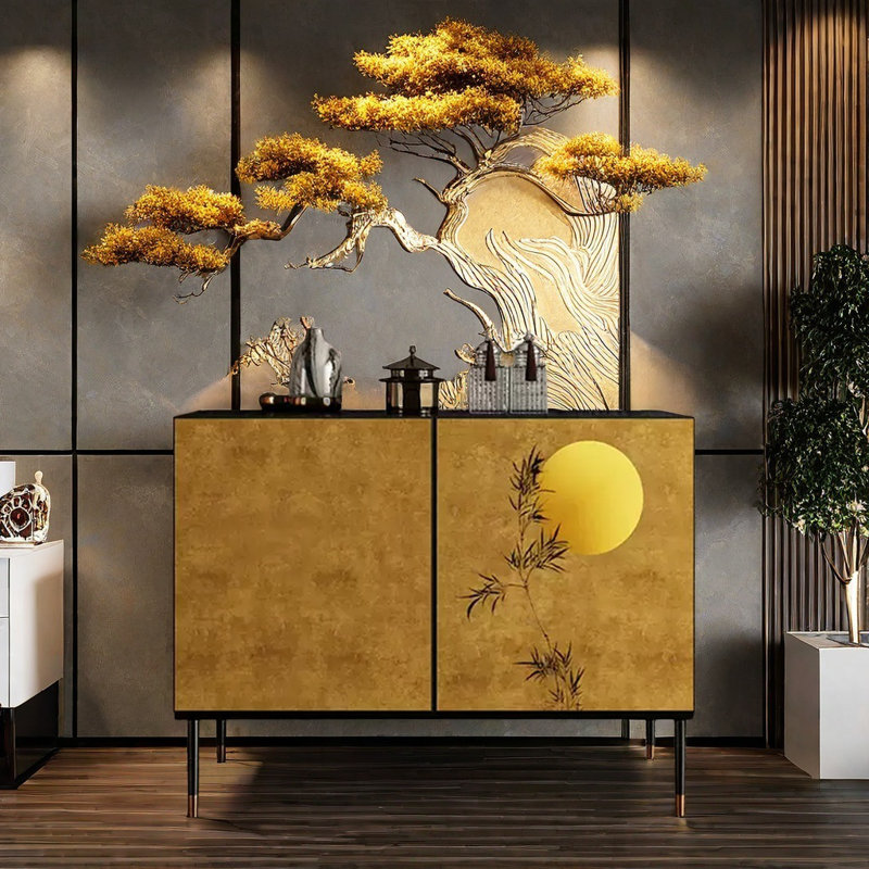 Painted In-Home Accent Cabinet