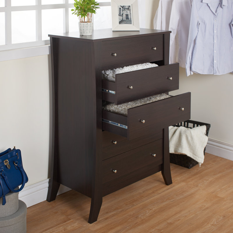 Commode à 5 tiroirs 29,69 po Matix