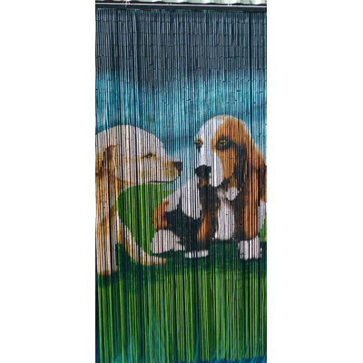 Bamboo Sheer Curtain Single Panel