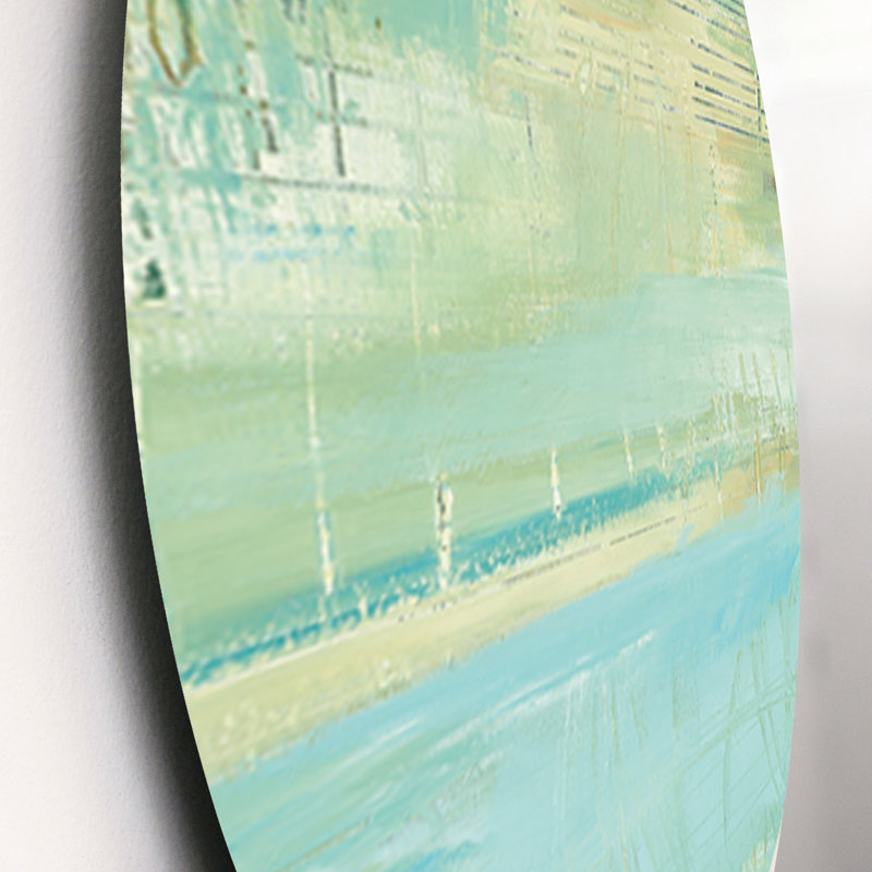 Modern Abstract Wall Decor on Metal