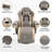 Faux Leather Swivel Recliner