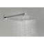 Système de douche en laiton blanc - Tête de pluie murale luxueuse avec installation facile pour installation dans la salle de bain