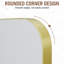 Miroir de coin haute définition Ebern Designs, verre épais de 5 mm d'épaisseur, sans cuivre-2078458766-2078458767