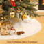 Faux Fur Tree Skirt
