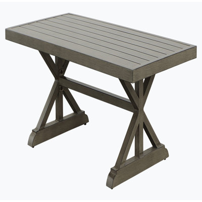 Coffee Table Mission Influences,Bottom Shelf RustResistant,Weather Resistant Functional and Stylish