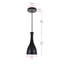 Luminaire suspendu conique à 1 lumière Lavigne-2066673250