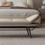 Banc rembourré en cuir Luxury Luxury