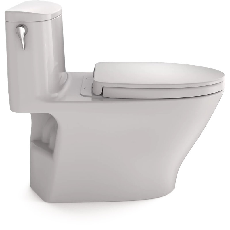 Nexus® 1.28 GPF Elongated One-Piece Toilet High Efficiency Flush (Seat Included), Colonial White
