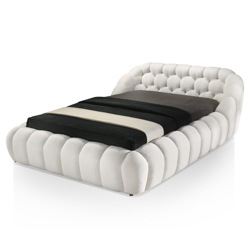 Gahanna Platform Bed, Queen, White