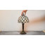 Lampe de table 14,5 po de style vitrail Tiffany, abat-jour fait à la main raisin, lampe de lecture de bureau parfaite pour une grande table de chevet de salon