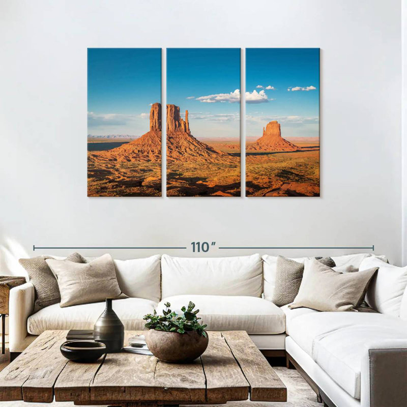 Alvord Monument Valley Desert, H 48 po x l 74 po