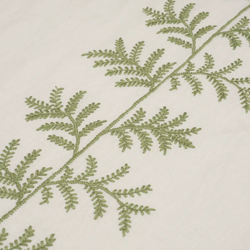 Tissu de broderie Eloise, Tanné