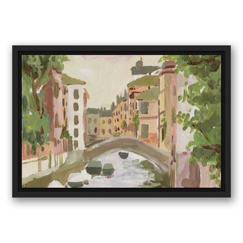 " European Canal ", 13.75" H x 19.75" W x 1.75" D