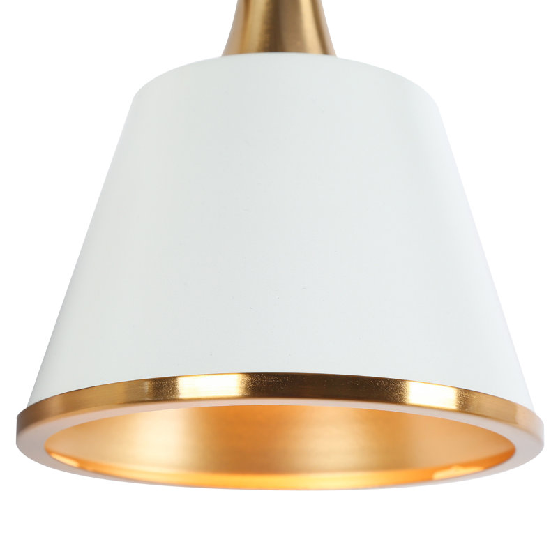 Luminaire de salle de bain moderne à intensité variable Kennesaw, 4 lumières