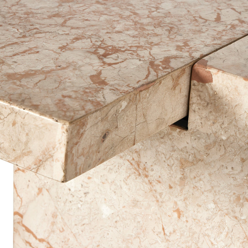 Romano 73'' W Marble Console Table