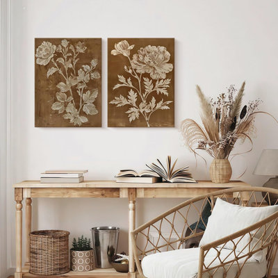 2 Piece Wrapped Canvas Print