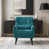 Chenille bleu sarcelle