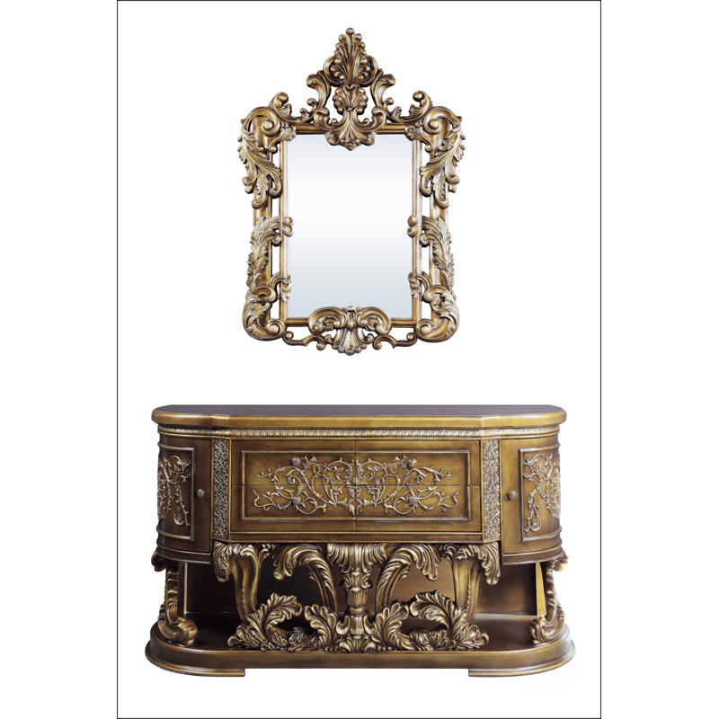 Exquis miroir non biseauté en résine et en bois composite pour une esthétique intérieure améliorée et des fins décoratives
