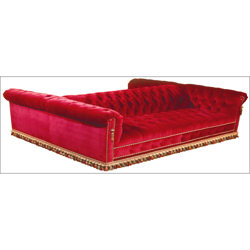 Sofa, Bella Black Performance Velvet, Brushy Bayou
