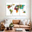 Carte du monde Aliaz Motley-107935694