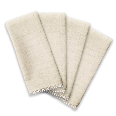 Serviettes de table Lenox French Perle