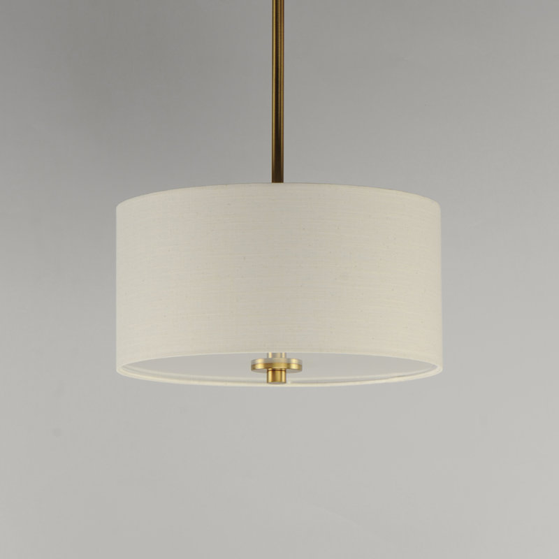 Eronim Linen Semi Flush Mount