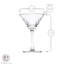220ml Martini Glass