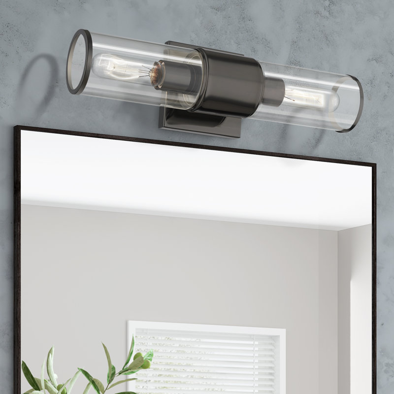 Sarenity 2 - Light Dimmable Vanity Light, Black Chrome