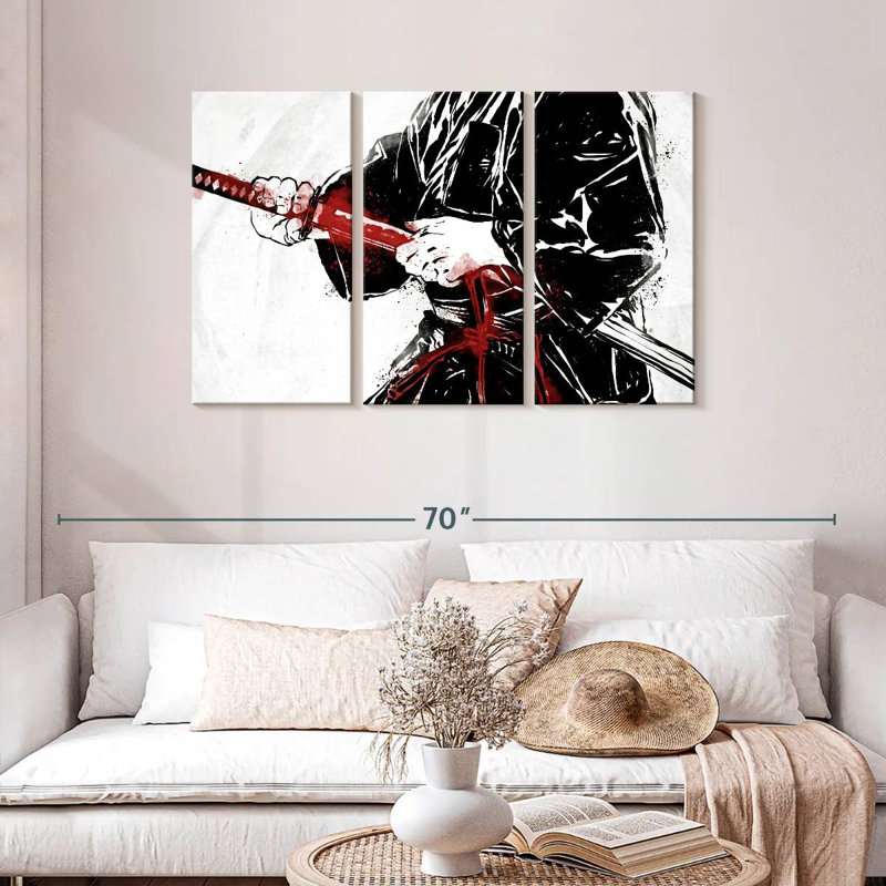 Sireci Katana Man, 28" H x 45" W