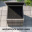 Outsunny 72cm W 253L Polyethylene Plastic, Steel Deck Box in Mixed-grey