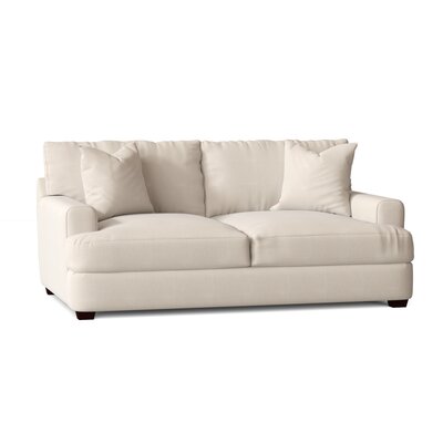 Emilio 65"" Recessed Arm Loveseat With Reversible Cushions -  Wayfair Custom Upholstery™, FE1CCF17382C42EAACC78954AC40A8E3