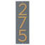 Floating 1-Line Wall Address Plaque-134110777-134110987-134106667