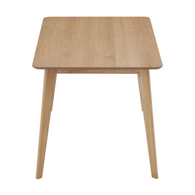 Larsen Oak Solid Wood Base Dining Table