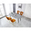 Extensible Table In Gray With Metal Legs For Multiple Office And Dining Situations - 39.63 Wide, 29.55 High, 90.66 Lb Unique Craftsmanship Missions Width, Height, Easy To Assemble Use