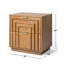 Table de chevet 2 tiroirs Avelor