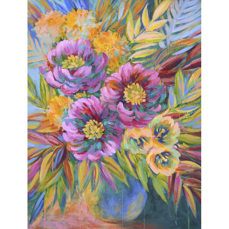 " Deeply Rooted - Chase That Feeling " by Julie Marriott, 16" H x 12" W, Wrapped Canvas