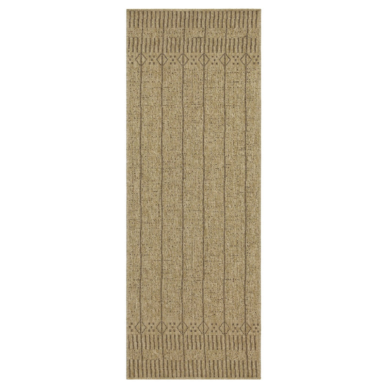 Tapis intérieur / extérieur en jute / moka Earth, Rectangle 7 pi 10 po x 10 pi 3 po