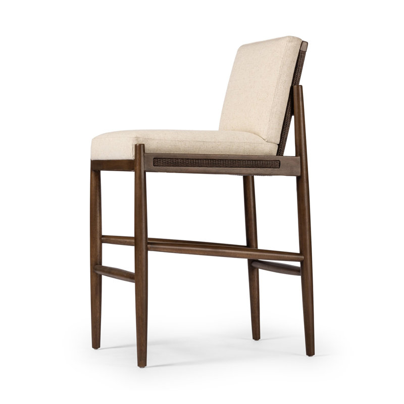 COSTERA Upholstered Stool, Bar Stool (31" Seat Height)