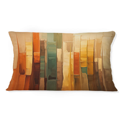 Islam Art The Pillars II - Islam Printed Throw Pillow