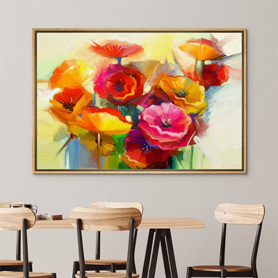 " Flower Bouquet Floral Plants Illustrations " Painting Print