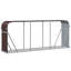 Porte-bûches en acier galvanisé 92,1 po x 17,7 po x 39,4 po-1340205117