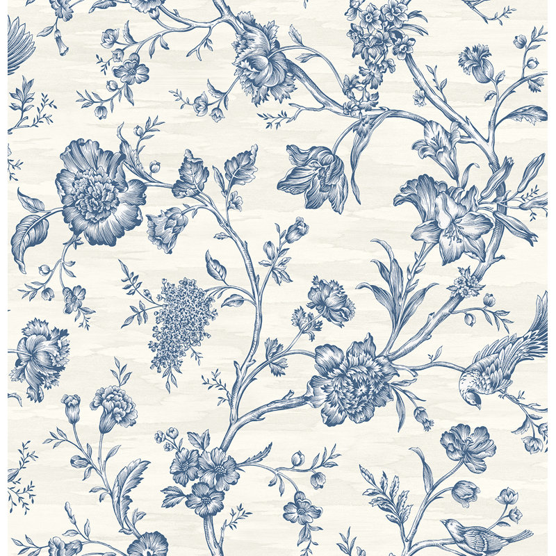 Papier peint à motif floral avoine Concheta Designs Oat Stoney Brook, Biscotti métallique