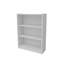 Élégante bibliothèque murale blanche de 31,5 po x 41,7 po x 11,0 po | 100% panneau de particules enduit de mélamine, épaisseur: 0,7 pouce | Conception peu encombrante, parfaite pour le bureau personnel et le salon, durable et élégante-529376704