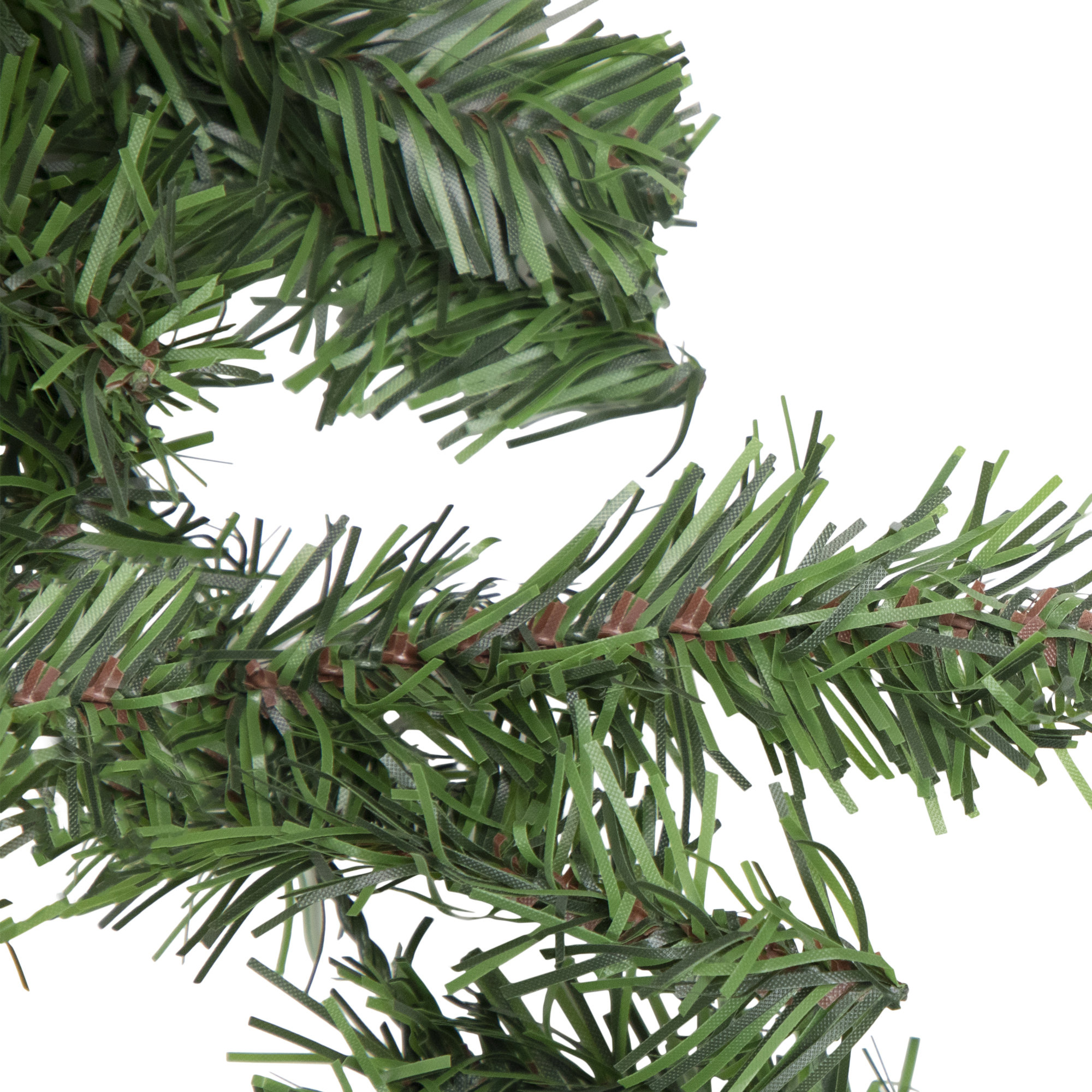 Balsam Pine Artificial Christmas Garland Unlit, 100' L x 14" W, Green