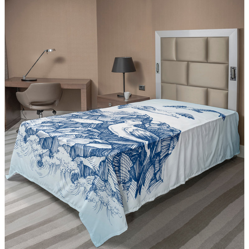 Drap plat Ambesonne, Simple